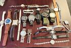 22pc Mixed Quartz Watch Lot-citizen relic fossil kenneth Cole etc-no Batteries