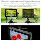 Feelworld Lut7 7 Inch Dslr Camera Field Monitor Touch 2200nit Bright 3d Lut Hdmi