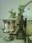 Shabby Best  Vintage Towle Silver Plate Trophy Cup Urn Champagne Ice Bucket