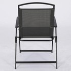 Mainstays Albany Lane 5-piece Dining Set  Black  Outdoor Living
