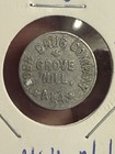 Rare Trade Token G f 5 Cents - Cobb Drug Company - Grove Hill  Alabama