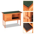 36   Elevated Chicken Coop Hen House Wooden Rabbit Hutch Pet Animal Backyard
