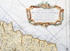 1758 J N Bellin Large Antique Map Of The Caribbean Island Of Jamaica