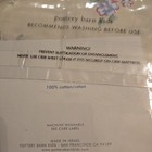 New Pottery Barn Kids Yellow Cottage Floral Crib Sheet Toddler Bed