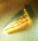 5 Vials Gold Leaf Flakes 0 2ml Vials Gifts   Size For Cards   Decorative Crafts