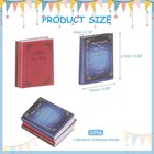 6 Pcs 1 12 Scale Miniature Dollhouse Books Decoration  Series H