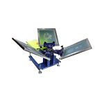 New 3 Color 1 Station Single Rotating Screen Printing Machine T-shirt Diy Tool