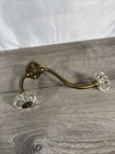 Vintage Brass Acrylic Coat Hook A Must Have Collectible Deco