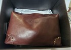 Cole Haan Leather Toiletry Kit