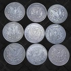 Lot Of 5 Morgan Silver Dollars 1878-1921 Uncirculated Coins Mixed Dates Us Coin