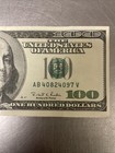 1996  100 Hundred Dollar Bill Rare Federal Reserve Note Vintage 30 Years Old