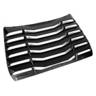 Unpainted Rear Window Louver Sun Shade Cover Abs For Honda Civic 16-21 Hc164md-a