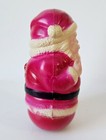 Vintage Christmas Celluloid Santa Claus Roly Poly Toy