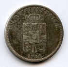 Denmark 1813-ic King Frederik Vi Rigsbankdaler Silver Coin Scarce F vf 