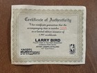 Sports Impressions Larry Bird Gold Signed Collector Plate Le Nba Commemorative
