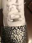 Elephant Print Cement Jordan Vinyl Stencil For Shoes Small Project Tight Pattern