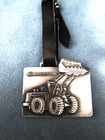 Bridgestone Tires Metal  Advertising Fob Leather Strap Made In Japan Nos