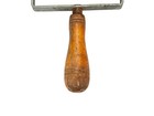 Vintage Wood Handle Rubber Brayer Ink Roller For Printmaking