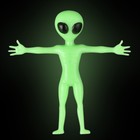      Case Of 48 Glow-in-the-dark Stretchy Aliens   Ufo Kids Toys Party Favors     