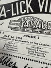 1956 Aragon Ballroom Scarce Promotional Dick Kesner Well Alladin Amodeo Myron