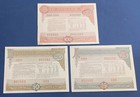 1982 Russia  Loan Bonds  Complete Set  25 50 100 Rubles
