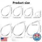 7pcs Cutter Set Penta Angel Stainless Steel Cake Cookie Cutter Molds Flower P