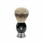 Royalshave Pb8 Silvertip Badger Shaving Brush Black   Chrome
