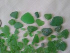 Lake Michigan Beach Sea Glass Lot Genuine Surf Tumbled Green 280 Pieces
