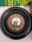 Vintage Sportgawick Tabletop Roulette Wheel Set W  Felt Layout   Chips