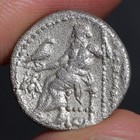 Alexander The Great Drachm Ancient Greek Silver Coin Vf 323bc Hercules Zeus