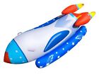 Member Mark Novelty Rocket Inflatable Rideon Pool Float 83in X 33in X 25in