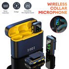 Wireless Lavalier Microphone Mic For Dslr Camera iphone android live Streaming