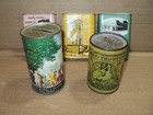 5 Vintage Tin cardboard Banks-canco Declaration Of Independence  Toledo Trust