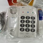 Vintage     At t Big Button Plus Telephone 905 Lucent Bell White Dove     New Ob