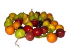 Artificial Faux Mini Fruits Apple Orange Lot Of 35 Vase Filler Table Decor