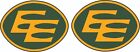 Ee Oval Inspired Full Size Football Helmet Decals