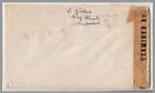Barbados - 1943 Censored Cover To Usa With Stamps