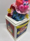 Vintage Mattel Jack In The Box Clown 1987 Music Pop Goes Weasel
