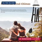 Fsvgyy Wind-chimes-outdoor-large-decor  Deep Tone Soothing Melodic Tones Windchi