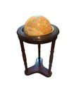 Vintage Replogle World Classic 12    Raised Relief Floor Globe Wood Stand Usa