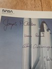 Nasa Astronauts Sts 5 Signed Crew Photo