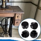    1-1 4in Caster Wheel Pads For Antique Singer Cast Iron Sewing Machine  4pcs 