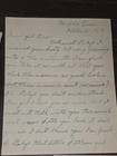 Wwi Era Letter Grouping Named To Fleming Dated 1919