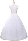 8 Layers A-line Hoopless Petticoat Crinoline Underskirt Slips Wedding Dress
