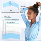 50pcs Double Sided Waterproof Lace Wig Tape Ultra Thin Tpu Hairpiece Strips