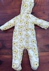 Disney Baby Winnie The Pooh Baby Bunting One Piece Sherpa Lined 6-9 Months