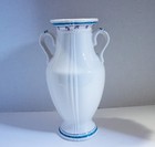 Vase Butterfly Design Ceramic Urn 1998 Small Handle Cbk Ltd Vg Cond