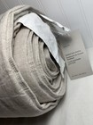 West Elm Reversible Quilted Sofa Overlay   Natural   84   w X 23   d