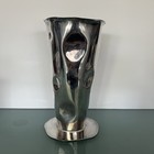 Izabel Lam New York Modern Wavy Silver Plated 10    Tall Vase