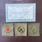 Square Type A     Bsa Public Health Firemanship Patch Boy Scouts Merit Badges Card